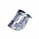 定和DH4053鋁箔耐高溫隔熱面罩配帽式防護面屏